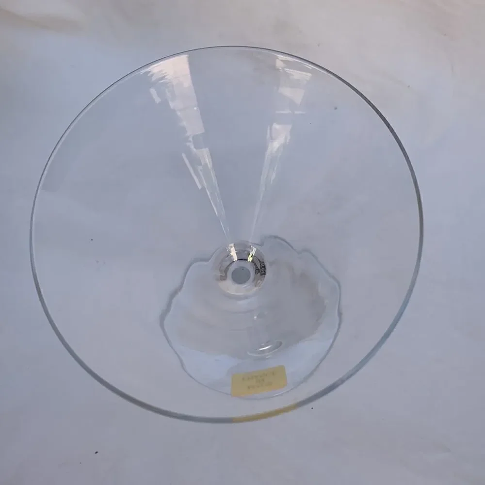 Martini Glass Ware Made In France Long Stemmed NEW 7 1/2 Inches Tall 10 Oz Each